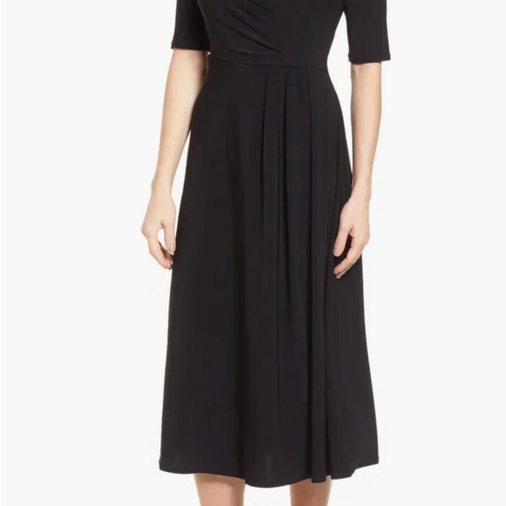 Chaus Black Midi Dress